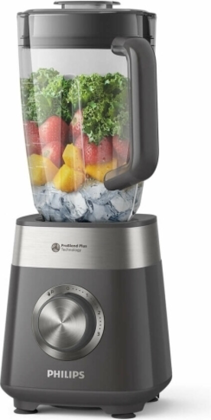5000 series HR3020/20 blender 2 L Tabletop blender 1000 W Grey, Stainless steel