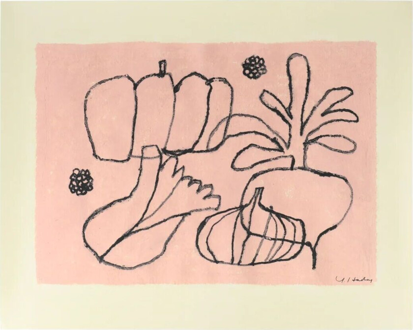 Vegetable plakat 40 x 50 cm