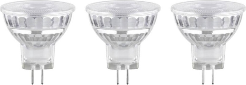 28977 LED (RGB)-lampe EEK E (A - G) GU4 Reflektor 1,8 W Varmhvid (Ø x H) 35 mm x 37 mm 3 stk.