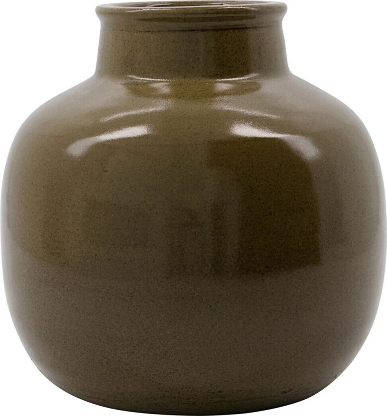 Aju vase 17 cm Grønn