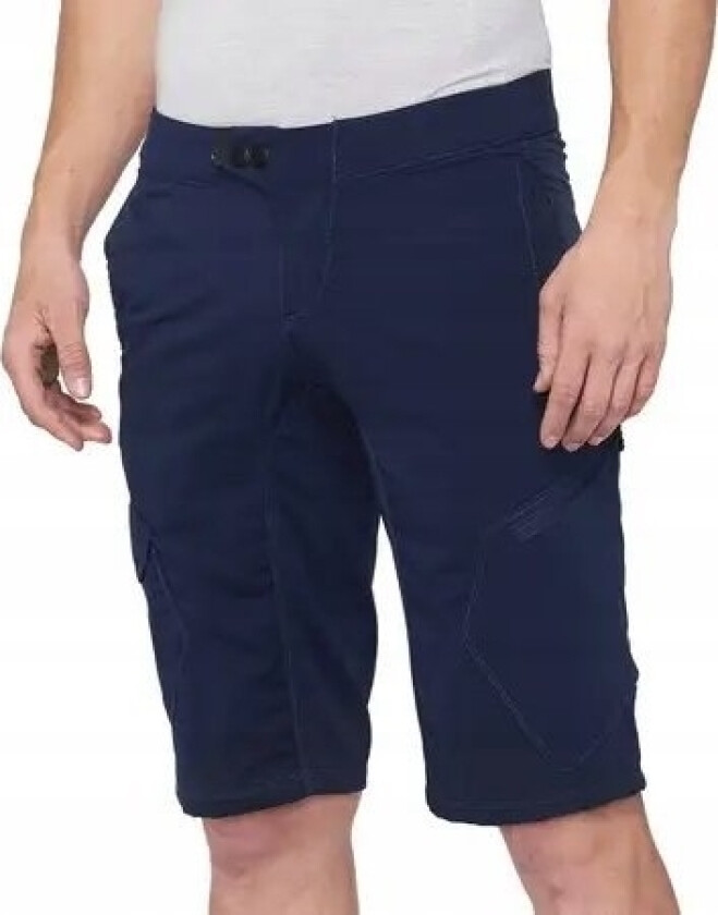 100 % shorts for menn 100 % RIDECAMP-shorts Navy størrelse 28 (42 EUR)