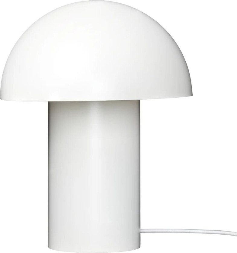 Leery bordlampe 40 cm Hvit