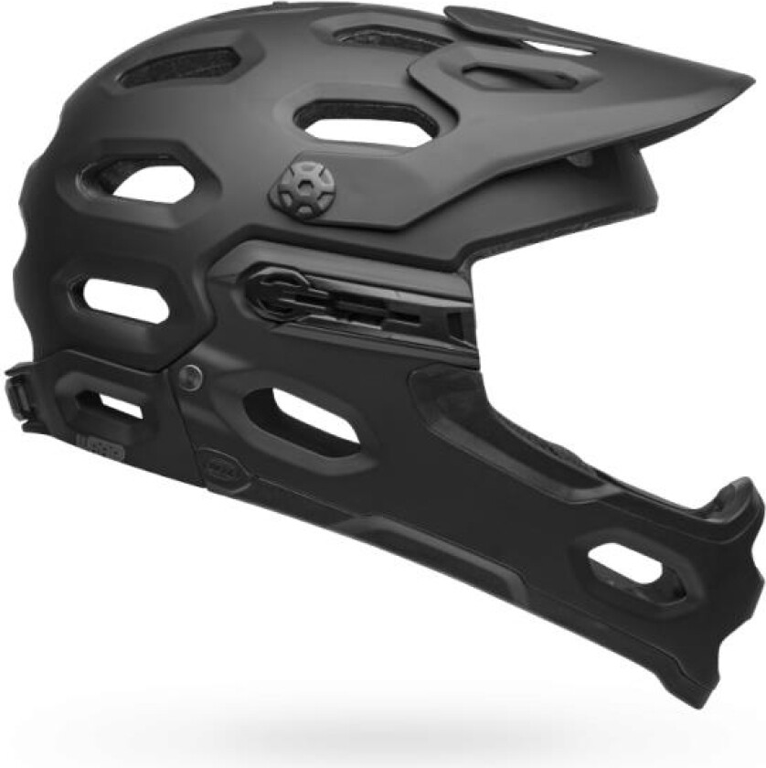 Helmets Super 3R Mips, Heldekkende Hjelm, Hybridskallkonstruksjon, Hjelmvisir