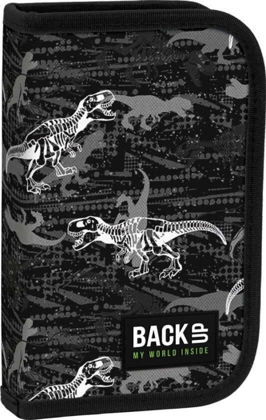 pennal BACKUP 5 pennal med tilbehør SW50, verden av dinosaurer