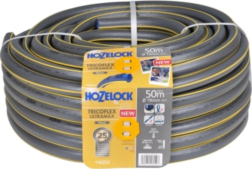 116252 50m Tricoflex Ultramax Hose 19mm Dia. 19mm Diameter