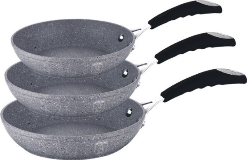 Berlingerhaus Berlinger Haus frying pan set Stone Touch 20 24 28cm 3pcs.