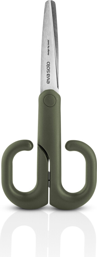 Green Tool avrundet saks 16 cm Grønn