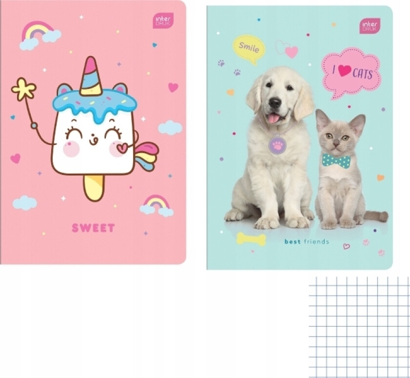 PP A5/32k gridded notatbok
