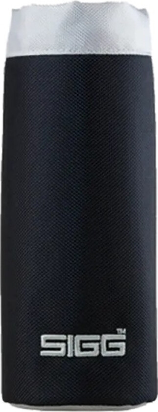 8335.40, Drikkeflaske-bag, Sort, Sølv, Nylon, 1 stykker