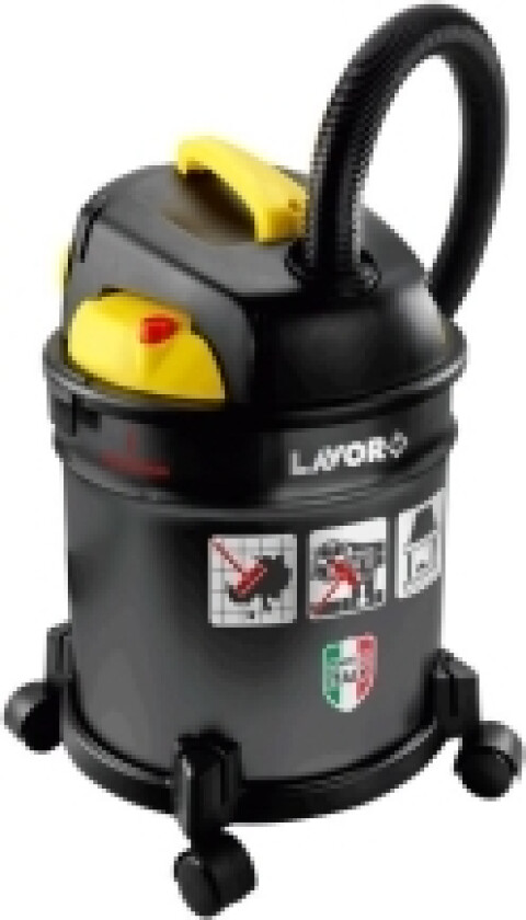 wash Freddy, Tørr & våt, Sort, Gult, 35 l/s, 18 kPa, 4 m, 75 dB