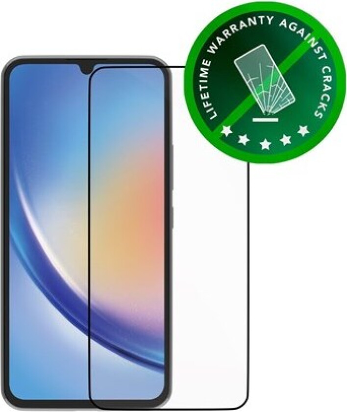 eco-shield Samsung Galaxy A34, Black edge