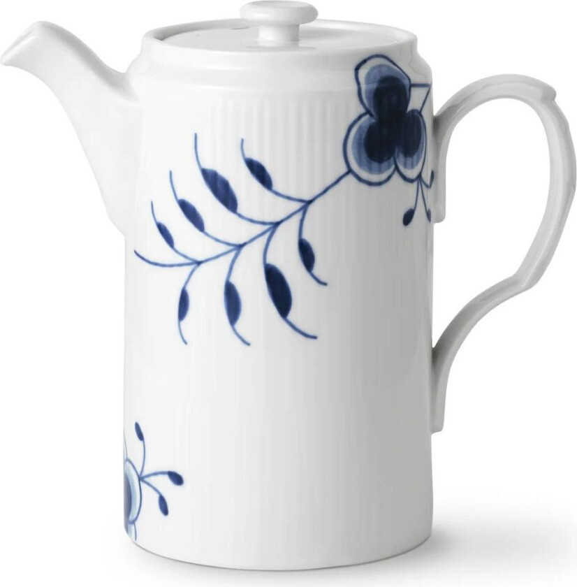 Blue Fluted Mega kanne med lokk 1,1 l