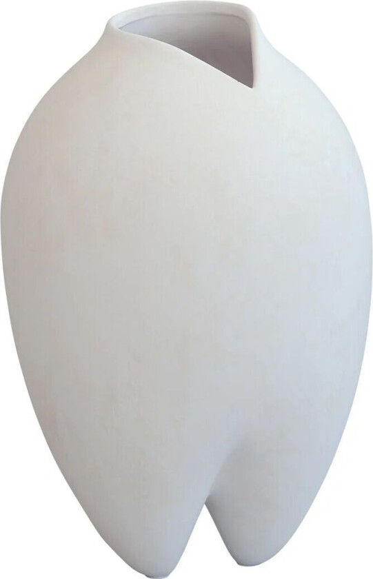 Sumo vase slim Bone White