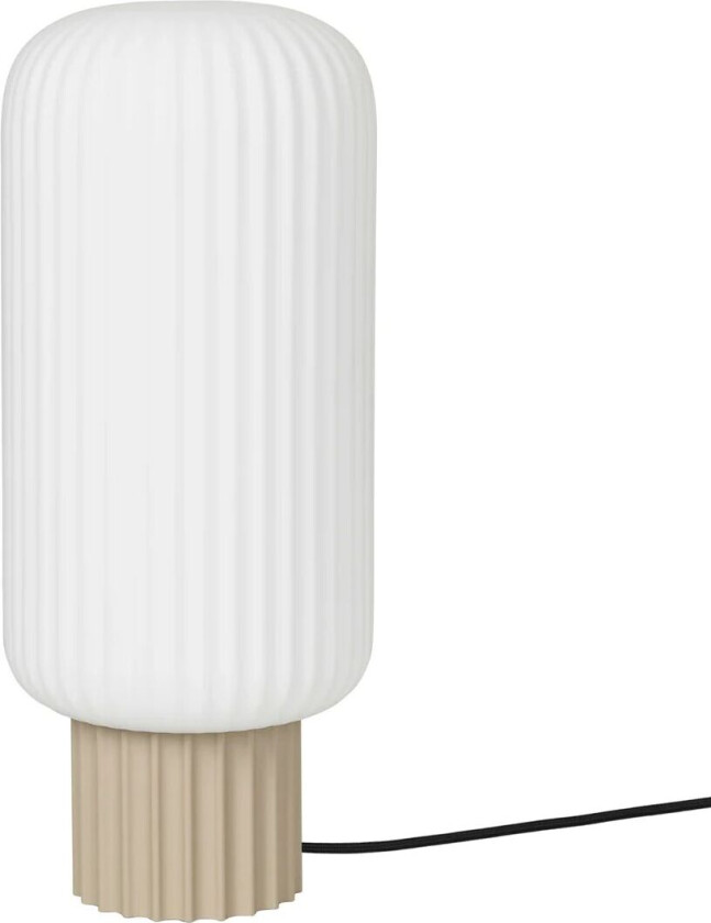 Lolly bordlampe Sand-hvit-39 cm