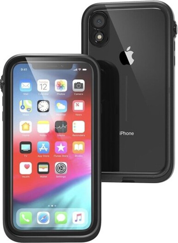 Waterproof case black - iPhone XR