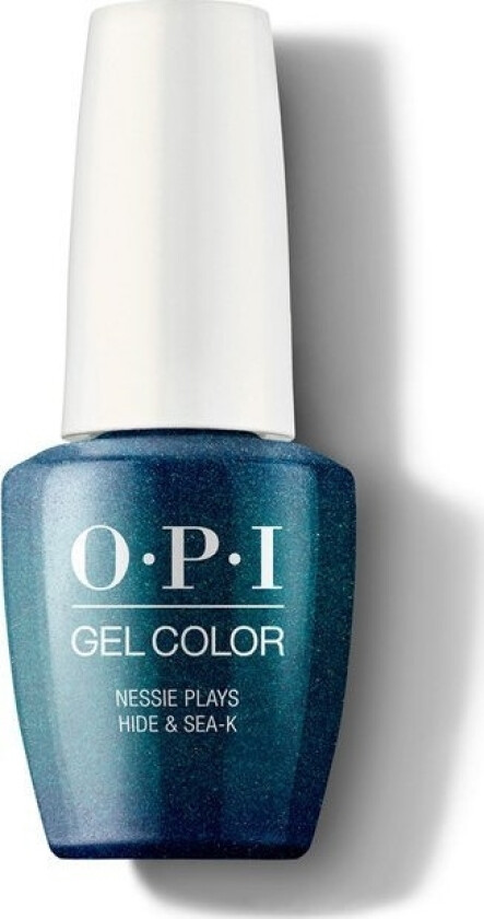 Opi, Gel Color, Semi-Permanent Nail Polish, GC U19, Nessie Plays Hide and Sea-k, 15 ml For Women