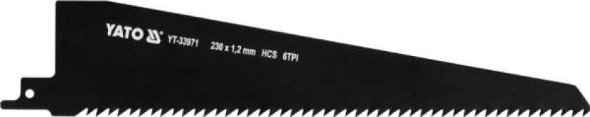 Yato YATO HCS SAGBLAD 230mm 6T RETT KJÆRING