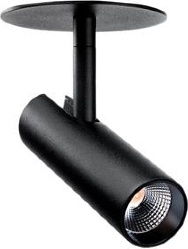 SG ARMATUREN Tube Micro R Sort 680lm 2700K Ra 98 Bagkantsdæmp