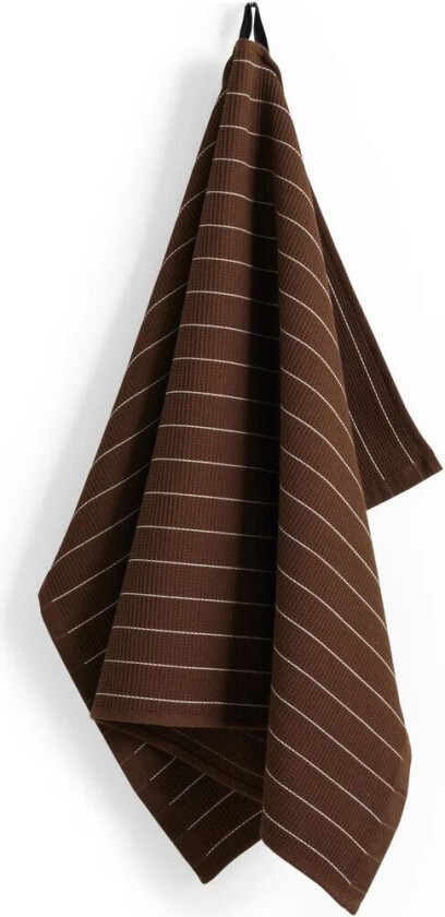 Canteen kjøkkenhåndkle 52 x 80 cm Chocolate pinstripe