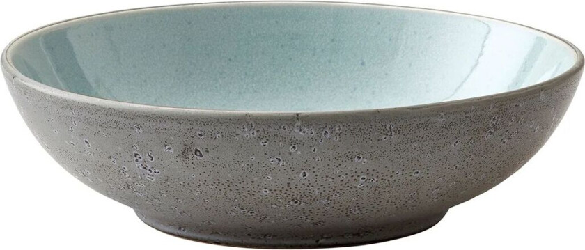 pastaskål Ø20 cm grå Grå-lyseblå