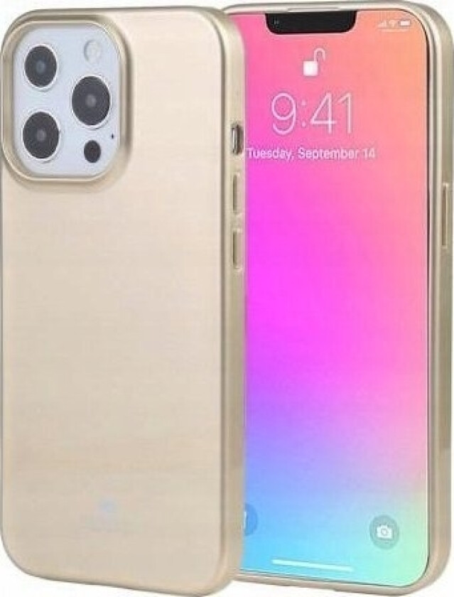 MERCURY JELLY CASE IPHONE 15 PRO (6.1), GOLD / ZŁOTY
