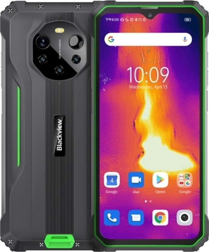 Smartfon Blackview BL8800 Pro 5G 8/128GB Czarno-zielony (69315483080030)