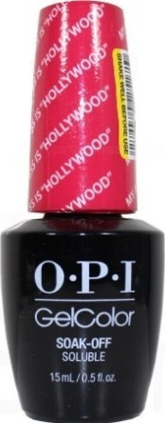 Opi, Gel Color, Semi-Permanent Nail Polish, GC T31, My Address Is 'Hollywood', 15 ml For Women