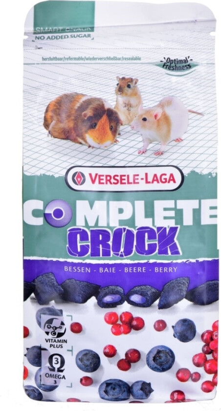 Godbit for gnagere NATURE snackbær 85g
