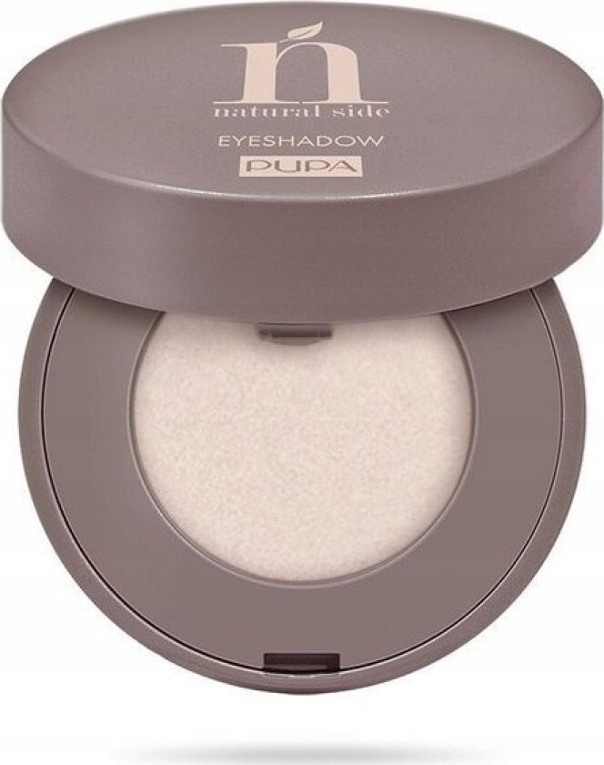 , Natural Side, Satin Finish, Eyeshadow Powder, 03, Silky White, 2 g For Women
