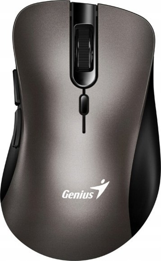 Trådløs mus, Genius Ergo 8100S, titan, optisk, 1600DPI