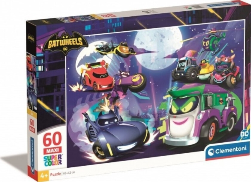 Batwheels maxi puzzle 60pcs