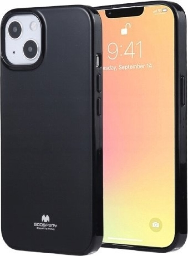 MERCURY JELLY CASE IPHONE 15 (6.1), BLACK / CZARNY
