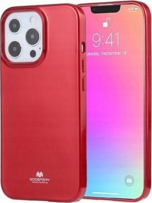 MERCURY JELLY CASE IPHONE 15 PRO (6.1), RED / CZERWONY