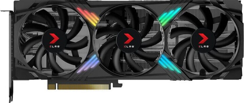 XLR8 GeForce RTX 4060 Ti VERTO EPIC-X RGB Triple Fan - Grafikkort - GeForce RTX 4060 Ti - 16 GB GDDR6 - PCIe 4.0 x16 - HDMI, 3 x DisplayPort