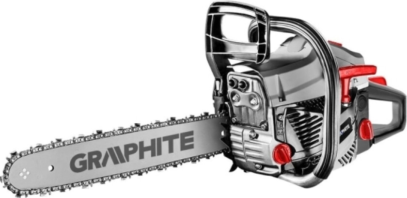 GRAPHITE 2kW (2.7km) Gasoline Chainsaw, 18" (458mm) Bar