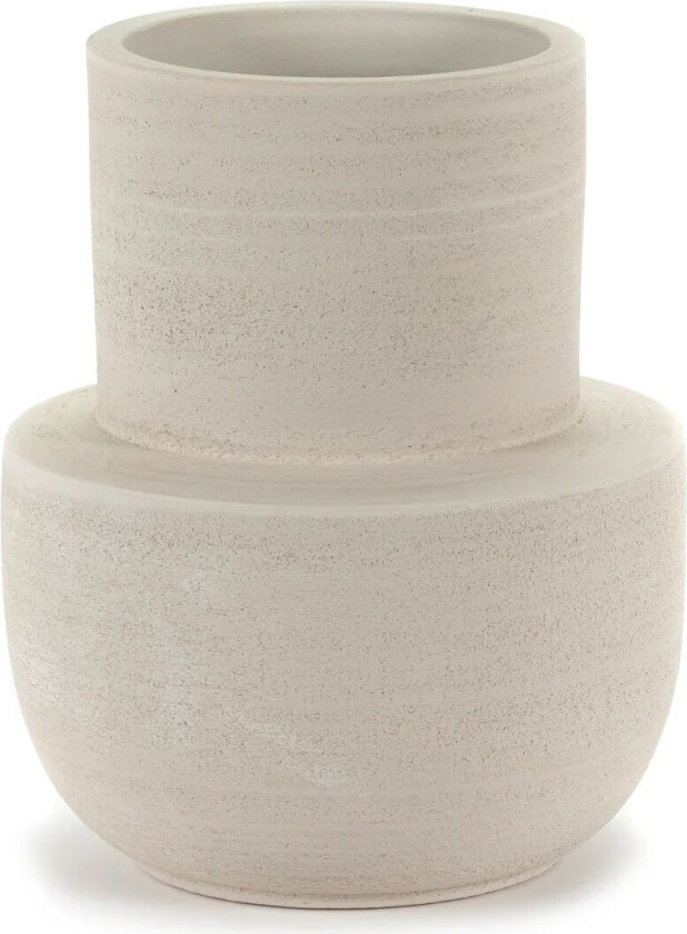 Volumes vase M Ø25 cm Beige