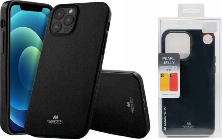 MERCURY JELLY CASE IPHONE 15 PRO MAX (6.7), BLACK / CZARNY