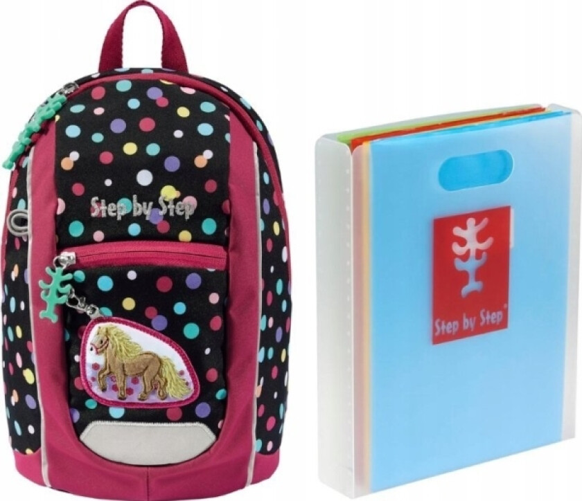 Trinn for trinn STEG FOR STEG KIGA MINI PONY LOTTA-RYGGSEKK