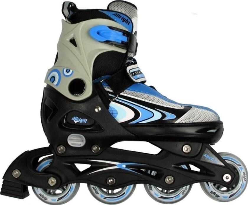 MySkate rulleskøyter med utskiftbart, justerbart blad, blå, størrelse 29-32