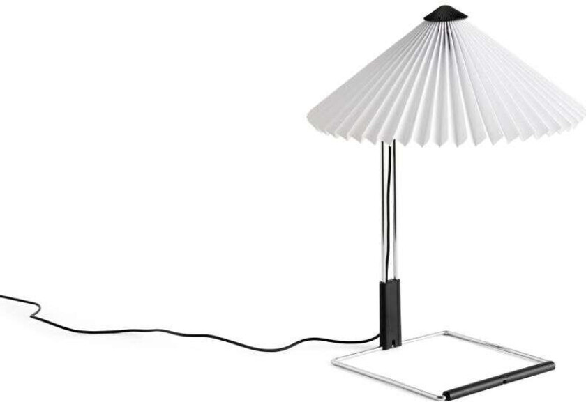 Matin table bordlampe Ø 30 cm White-steel