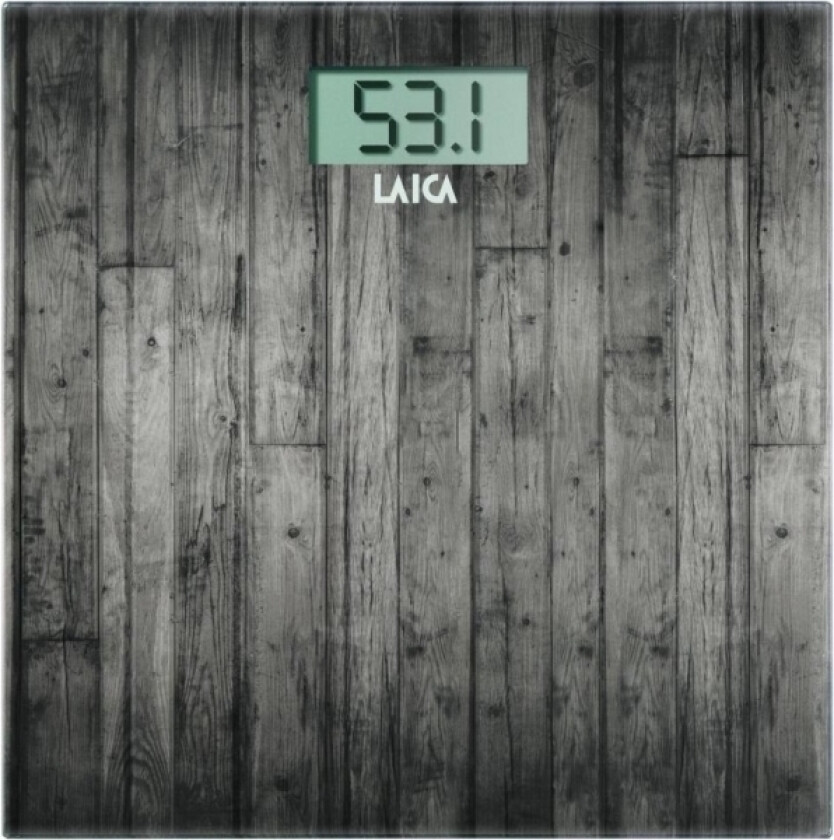 Electronic personal scale Square Wood