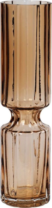 Hyacint glassvase 31,7 cm Indian tan
