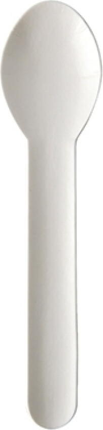 Bilde av Papstar 88068, Engangsskje (kaffeskje), Papir, Hvit, FSC, 13 cm, 4,8 g