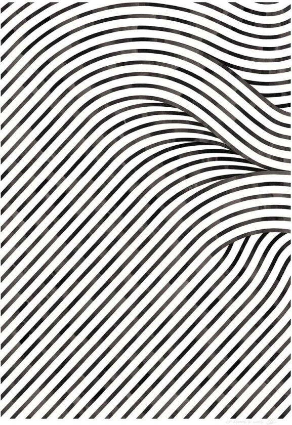 Quantum Fields 02 plakat 50x70 cm