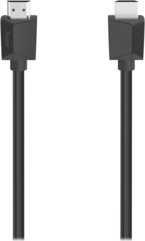 Essential Line - High Speed - HDMI-kabel med Ethernet - HDMI hann til HDMI hann - 1.5 m - dobbeltisolert - svart - 4K Ultra HD support