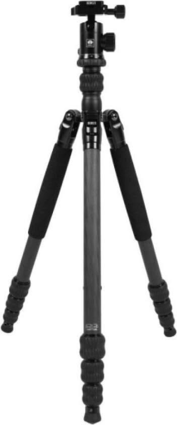 Traveler 7C, 3 ben, Svart, 171 cm, 1,59 kg