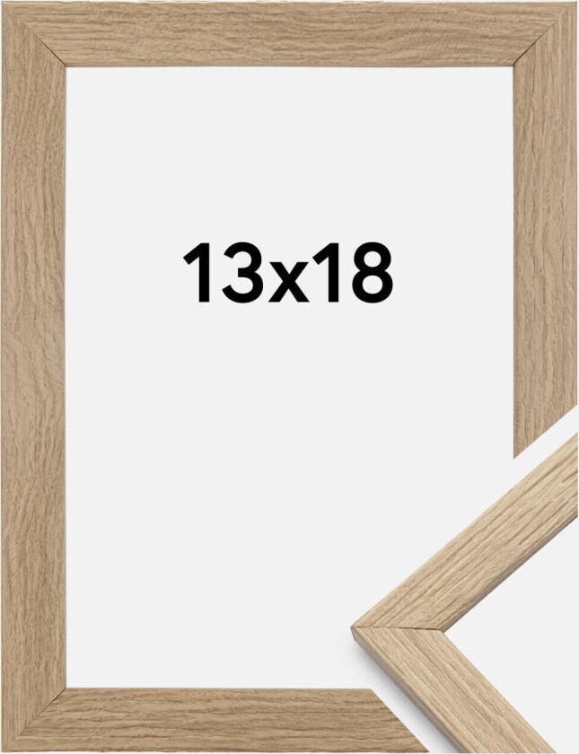 Ramme Stilren Akrylglass Eik 13x18 Cm
