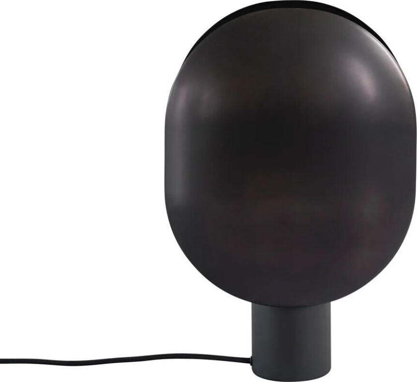 Clam bordlampe 43,5 cm Burned black