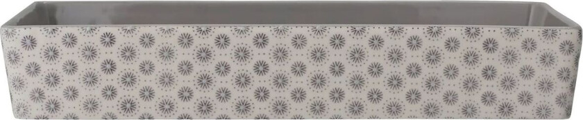 Elsa serveringsfat 24x36 cm Grå