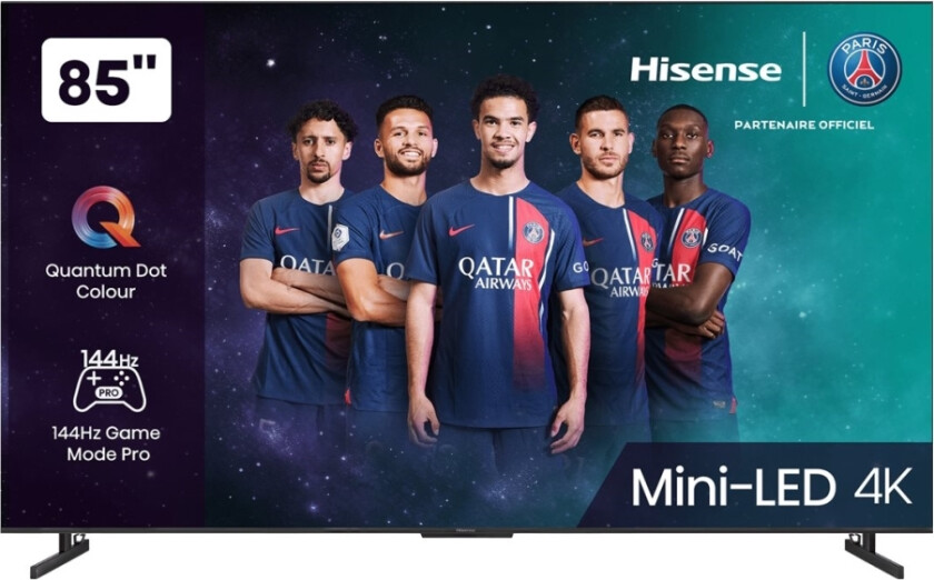 U7KQ 85U7KQ, 2,16 m (85"), 3840 x 2160 pixlar, ULED, Smart-TV, Wi-Fi, Antracit